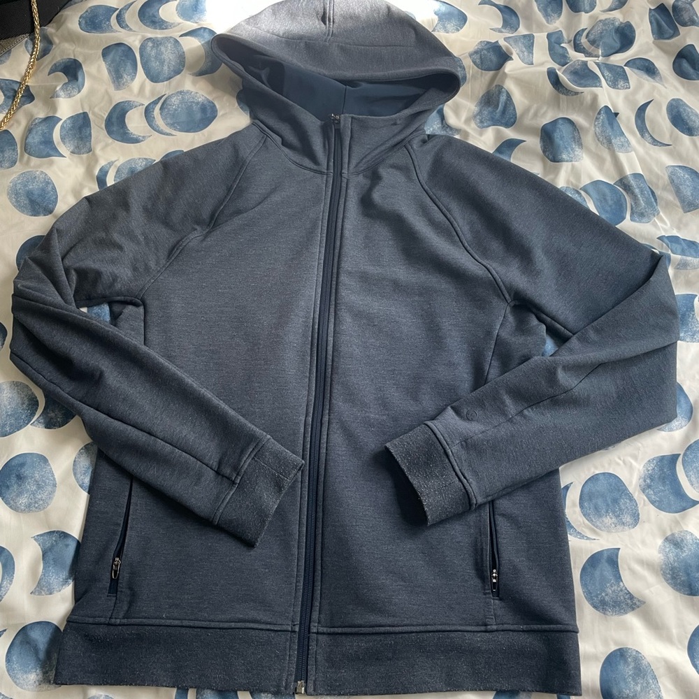 Blue Lululemon Zip Up Hoodie